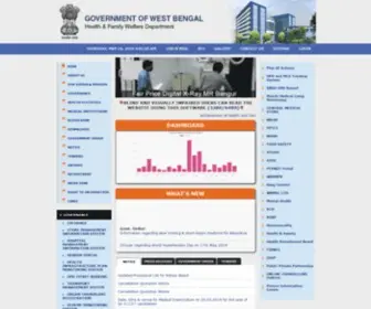 Wbhealth.gov.in(WB HEALTH Portal) Screenshot