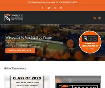 Wbhof.com(Women’s Basketball Hall of Fame) Screenshot