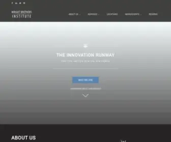 Wbi-Innovates.com(Wright Brothers Institute) Screenshot