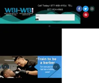 Wbi.edu(Western Beauty Institute) Screenshot