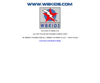 Wbkids.com(WBKIDS) Screenshot