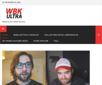 Wbkultra.com(Helping You Make Money) Screenshot