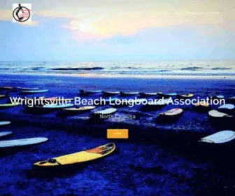 Wblasurf.org(Wrightsville Beach Longboard Association) Screenshot