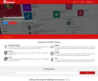 Wblog.id(Wblog) Screenshot