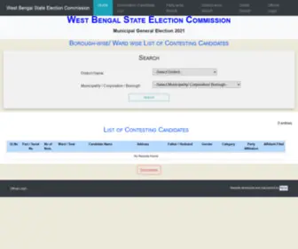 Wbme.org(Municipal General Election 2021) Screenshot