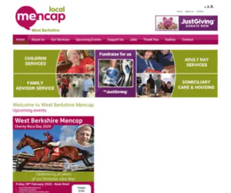 Wbmencap.org(We are pleased to announce an exciting development from West Berkshire Mencap) Screenshot