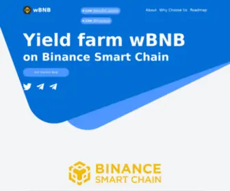 WBNB.net(Yield farm BNB on Binance Smart Chain) Screenshot