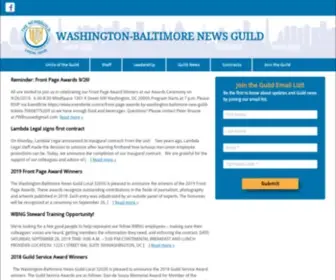 WBNG.org(THE NEWSGUILD) Screenshot