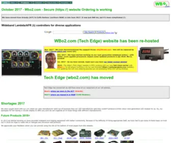 Wbo2.com(WIDEBAND AFR/LAMBDA (Tech Edge)) Screenshot