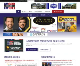Wbobradio.com(WBOB AM600 Jacksonville's Conservative Talk Radio) Screenshot
