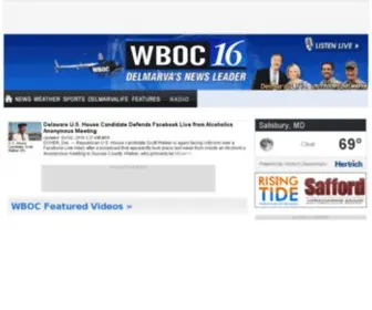Wboc.com(WBOC TV 16) Screenshot