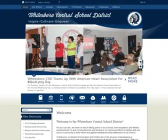 Wboro.org(Whitesboro Central School District) Screenshot