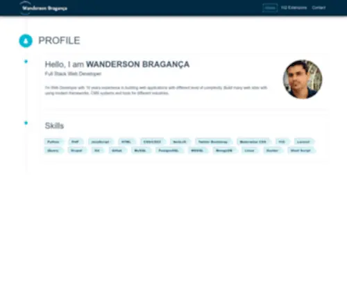 Wbraganca.com(Dicas e Recursos para Desenvolvedores Web) Screenshot