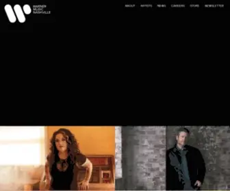 WBrnashville.com(Warner Music Nashville) Screenshot