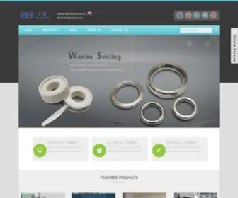 Wbseal.com(Gland Packing) Screenshot