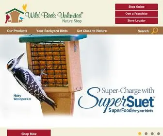 Wbu.com(Wild Birds Unlimited) Screenshot