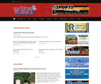 Wbut.com(WBUT 1050 AM) Screenshot