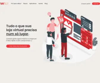 Wbuy.com.br(Criar Loja Virtual na Plataforma de E) Screenshot