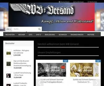 Wbversand.com(Deutsches Warenhaus) Screenshot