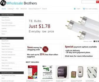 WBwholesalebrothers.com(WB Wholesale Brothers) Screenshot