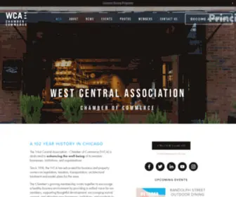 Wcachicago.org(The West Central Association (WCA)) Screenshot
