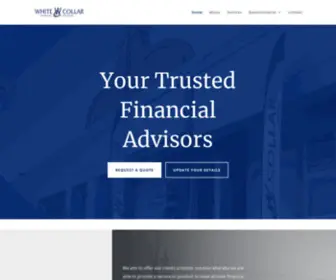 Wcadvisors.co.za(White Collar) Screenshot