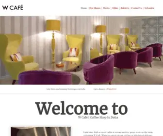 Wcafedoha.com(W Café) Screenshot