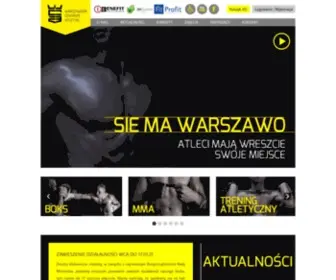Wcapro.pl(Warszawskie Centrum Atletyki) Screenshot