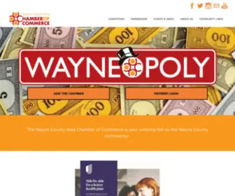 Wcareachamber.org(Wayne County Area Chamber of Commerce) Screenshot