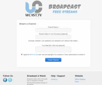 Wcast.tv(Live Streaming) Screenshot