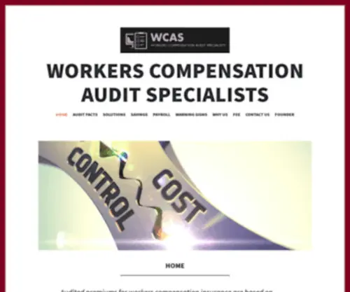 Wcaudit.com(Workers Compensation Audit Specialists) Screenshot