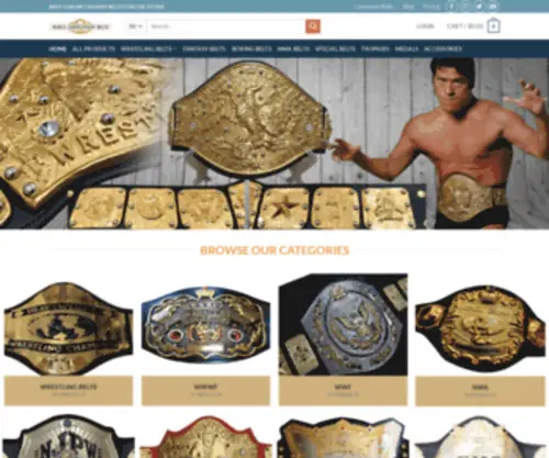 Wcbelts.com(WC BELTS) Screenshot