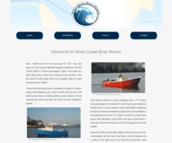 Wcboatworks.com(West Coast Boat Works) Screenshot