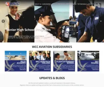 Wccaviation.com(WCC Aviation) Screenshot