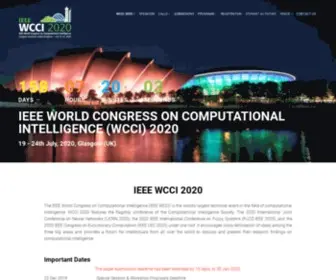 Wcci2020.org(WORLD CONGRESS ON COMPUTATIONAL INTELLIGENCE) Screenshot