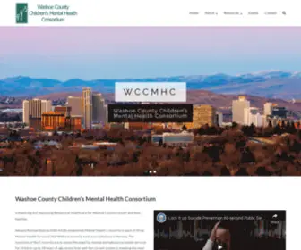 WCCMHC.com(Washoe County Children's Mental Health Consortium) Screenshot