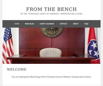 Wccourt.com(Of the Tennessee Court of Workers' Compensation Claims) Screenshot