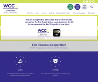 Wccul.co.uk(Wolverhampton City Credit Union) Screenshot