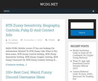 WCDG.net(Free Premium App) Screenshot