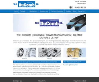 WCDucomb.com(W.C. DuComb Company) Screenshot