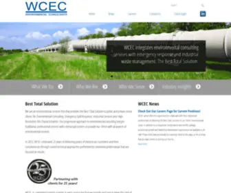 Wcec.com(West Central Environmental Consultants) Screenshot