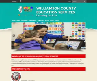 Wces.co(Williamson County Education Services) Screenshot