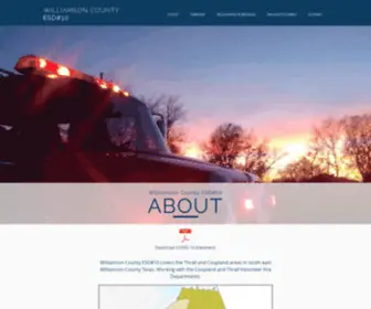 Wcesd10.org(Williamson County ESD#10) Screenshot