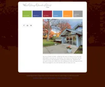 Wcfamily.org(West Chicago Church of Christ) Screenshot