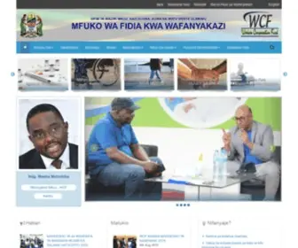 WCF.go.tz(Workers Compensation Fund) Screenshot