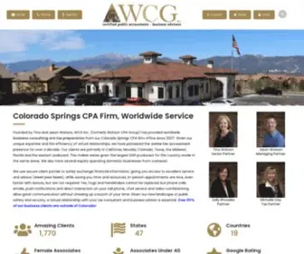 Wcginc.com(WCG CPAs & Advisors) Screenshot