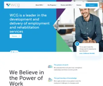 Wcginternational.com(WCG Services) Screenshot