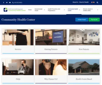 Wchealthcenter.org(Wood County Community Health and Wellness Center) Screenshot