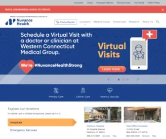 WCHN.org(Western Connecticut Health Network) Screenshot