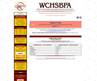 WCHSbpa.org(WCHSBPA Home) Screenshot